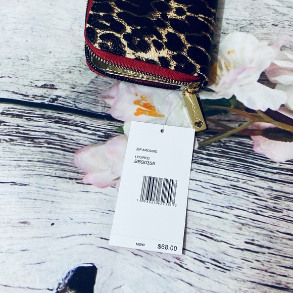 NWT Betsey Johnson Leopard Print Wallet - Picture 5 of 5
